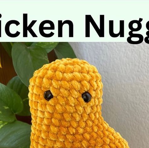 Nugget Crochet Pattern Free, Crochet Chicken Nuggets Free Pattern, Chicken Nugget Amigurumi Free Pattern, Dinosaur Chicken Nugget Crochet Pattern Free, Crochet Dino Nugget Pattern Free, Dinosaur Chicken Nuggets Crochet Pattern, Crochet Dino Chicken Nugget Pattern, Crochet Chicken Nuggets, Dinosaur Chicken Nugget Crochet