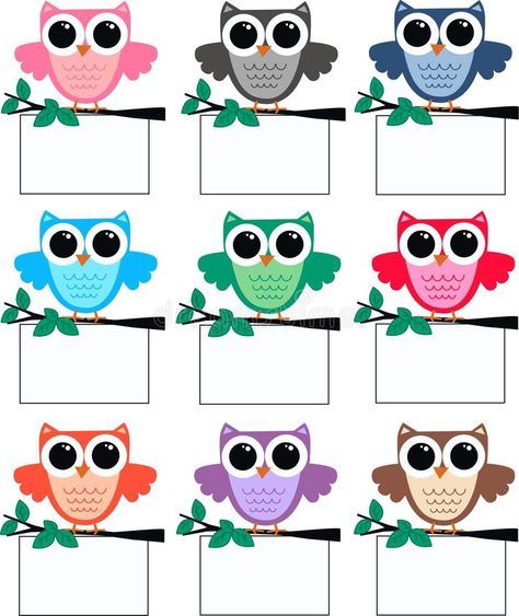 Owl Name Tags, Tags Printable Free, Name Tag Ideas, Name Tags Printable, Classroom Bulletin Boards Elementary, Owl Theme Classroom, Bulletin Boards Classroom Decor, Owl Classroom, Kindergarten Classroom Decor