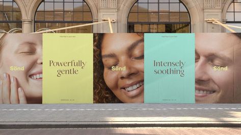 Thisaway treads a fine line in its designs for radical skincare brand Sönd. Advert Design, Skincare Company, Simple Science, Skincare Branding, Natural Skincare Brands, Brand Advertising, Sense Of Life, Team Gb, Feeling Trapped