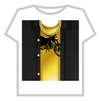 Shirt With Chains, Bacon Tshirt, Roblox T Shirts, Roblox T-shirt, Gold Shirt, Roblox Shirt, Youtube Channel, Bacon, Don't Forget