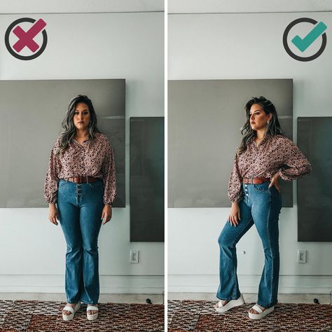 Photographer Illustrates the Dos and Don'ts of Portraits | PetaPixel Plus Size Posing, Photographie Portrait Inspiration, Shotting Photo, Posing Tips, Photography Posing Guide, Foto Tips, Posing Guide, Best Poses For Pictures, Model Poses Photography