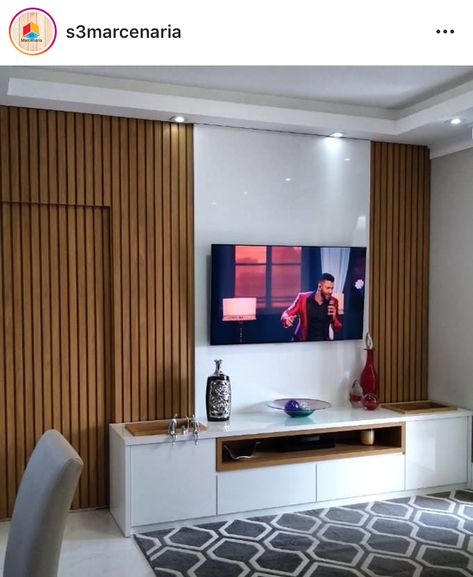 Tower Furniture, Wall Cladding Designs, Backdrop Tv, Tv Unit Furniture Design, Modern Apartment Design, Cladding Design, Living Room Divider, Wardrobe Door Designs, Living Room Tv Unit Designs