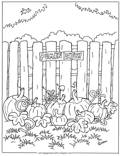 Coloring Pages for Kids by Mr. Adron: Pumpkin Patch Printable Coloring Page Halloween Coloring Sheets, Fox Crafts, Fall Art Projects, Bible Verse Coloring, Pumpkin Coloring Pages, Coloring Pages Free Printable, Dog Coloring Page, Fall Coloring Pages, Holiday Painting