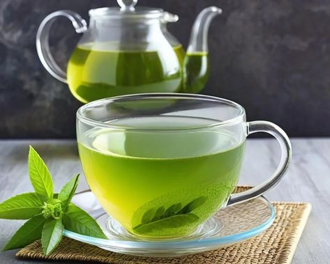 The Best Green Tea Drink Recipe - foods-recipes.com Green Tea Snap, Iced Green Tea Recipe, Green Tea Latte Recipe, Green Tea Bath, Matcha Green Tea Recipes, Green Tea Drinks, Tea Drink Recipes, Pumpkin Spiced Latte Recipe, Green Tea Recipes