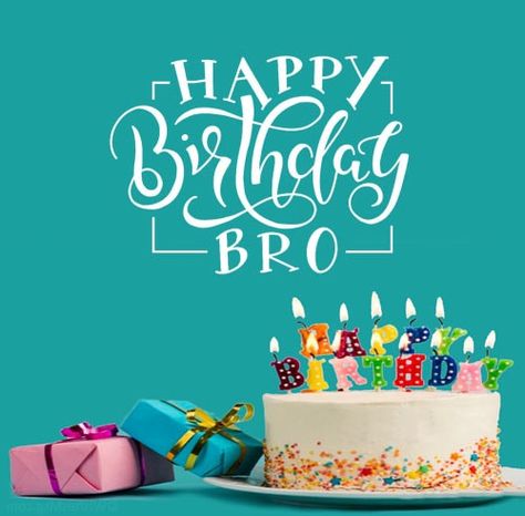 Happy Birthday Brother Cake, Happy Birthday Brother From Sister, Happy Birthday Brother Wishes, Happy Birthday Big Brother, The Best Birthday Wishes, Religious Birthday Wishes, Happy Birthday My Brother, Happy Birthday Bro, Birthday Message For Friend