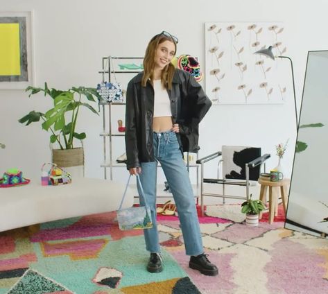 Levi 501 Outfit, Emma Chamberlain Style, Levis 501 Outfit, 501 Outfit, Emma Chamberlain Outfit, Emma Chamberlain Outfits, Levi 501, Thrift Haul, Outfit Inspired