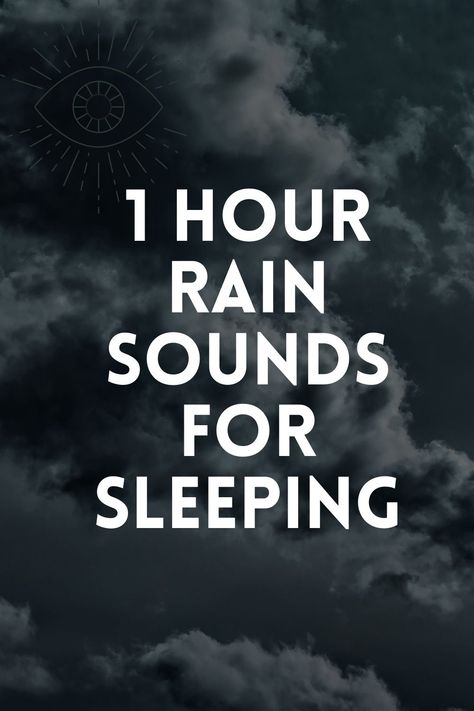 Enjoy 1 hour rain sounds for sleeping #sleep #rain Sleeping Sounds, Use Your Headphones, Rain Noise, Its Raining Its Pouring, Rain Sleep, Beautiful Sounds, Belly Pooch Workout, Rain And Thunder Sounds, Relaxing Rain