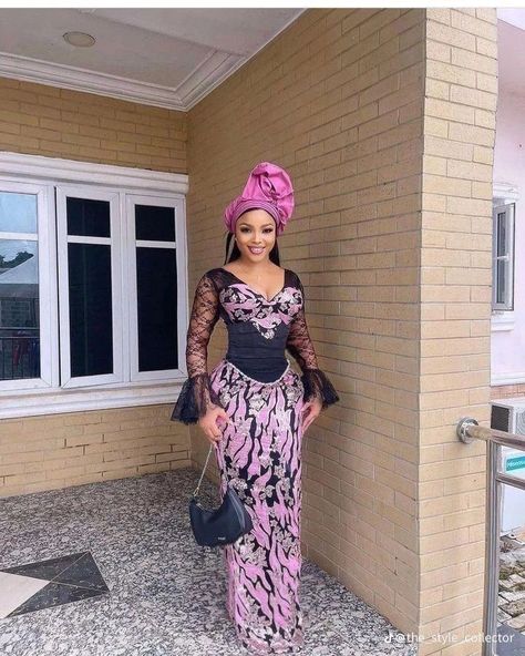 Corset Asoebi Styles, Corset Asoebi, Lace Asoebi Styles, Lace Dress Classy, Boubou Styles For Women, Stylish Naija, Nigerian Lace Styles Dress, Nigerian Lace Styles, African Lace Styles