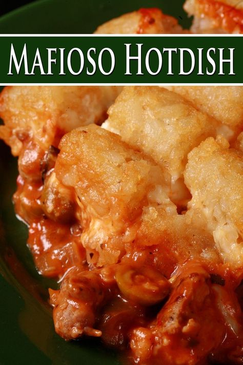 Mafioso Hotdish Tater Tot Hotdish, Easy Tater Tot Casserole, Hotdish Recipes, Family Breakfast Recipes, Tot Casserole, Tater Tot Casserole, Tater Tot, Family Dinner, Casserole Recipes