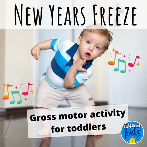 Bring in the New Year with some creative, fun, and engaging crafts and ideas for your little ones! From gross motor activities to games that celebrate the holiday, ClubbhouseKids has just what you need to make this New Year extra special. Keep your toddlers moving and learning with projects that are sure to be a hit in the classroom, daycare, or at home. Click to learn more and get inspired with 5 amazing New Year crafts and ideas for toddlers! New Years Circle Time Activities, January Toddler Activities Learning, New Years Songs For Toddlers, New Years Gross Motor Activities For Toddlers, New Year Projects For Toddlers, New Years Gross Motor Activities, New Years Math Activities For Toddlers, Winter Gross Motor Activities, New Years Lesson Plans For Toddlers