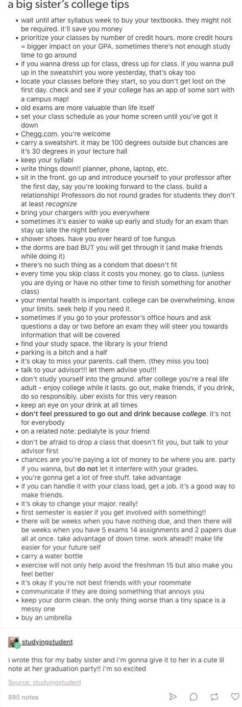 Great list of suggestions to give your seniors planning on going on to college after graduation! #collegetips #teaching #studentresources #aftergraduation #seniors #highschool Planning School, Funny College, College Things, College Life Hacks, College Survival, College Advice, College Organization, College Planning, Hacks For School