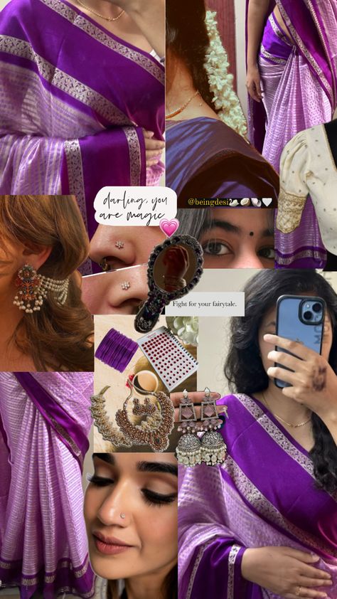 #desiwoman #desifashion #desicore #purplesaree #desimoodboard Bestfriend Captions For Instagram, Best Indian Wedding Dresses, Vintage Photo Editing, Easy Photography Ideas, Clever Captions For Instagram, Best Poses For Photography, Self Portrait Poses, Photography Posing Guide, Stylish Photo Pose