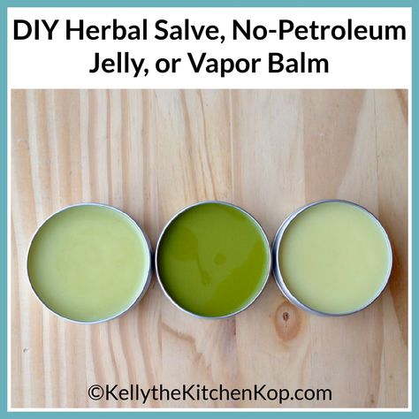 Diy Vicks Vapor Rub, Diy Vicks, Vicks Plant, Homeopathic Recipes, Vicks Vapor Rub, Vicks Vapor, Salve Recipes, Menthol Crystals, Herbal Salves