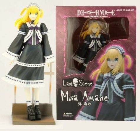 misa amane figurine Life After High School, Misa Amane, Goth Home, Take My Money, Anime Figurines, Bratz Doll, Popular Anime, Window Box, Toy Figures