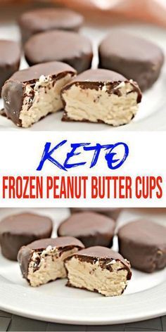 Keto Desserts Easy, Keto Recipes Dessert, Recipes For Parties, Frozen Peanut Butter, Butter Bites, Peanut Butter Bites, Postre Keto, Low Carb Peanut Butter, Low Carb Easy