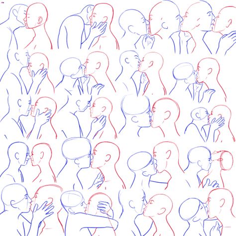 Welcome to my Blog! Kissing Poses, Kissing Drawing, Couple Drawing, Different Poses, Have Inspiration, Drawing Refs, Tutorials Drawing, Art Base, Drawing Stuff