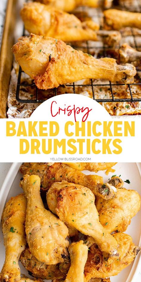 How To Season Chicken Drumsticks, Oven Baked Chicken Legs Easy, Oven Chicken Drumsticks, Chicken Drumstick Meals, Fried Chicken Legs Recipe, Crispy Baked Chicken Drumsticks, Chicken Drumstick Recipes Oven, Oven Fried Chicken Legs, Drumsticks Oven