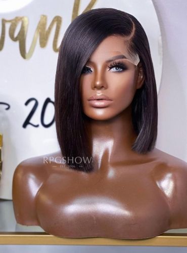 RPGSHOW Best Sellers Wig | Page 5 Short Hair Side Part, Side Part Straight, Color Natural Hair, Best Lace Wigs, Deep Side Part, Straight Natural, Black Ponytail Hairstyles, Wig Straight, Virgin Hair Wigs