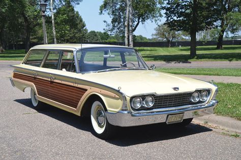 1960 Ford Country Squire - If you’ve got an old car you love, we want to hear about it. Email us at oldcars@krause.com Denver History, Older Cars, 60s Cars, Station Wagon Cars, Country Squire, 1960s Cars, Wagon Cars, Woody Wagon, Mechanic Humor