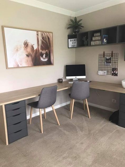 Small Home Office Furniture, Home Office Furniture Design, Desk Layout, Pallet Sofa, Office Furniture Design, Small Home Office, Modern Home Office, Design Del Prodotto, Home Office Space