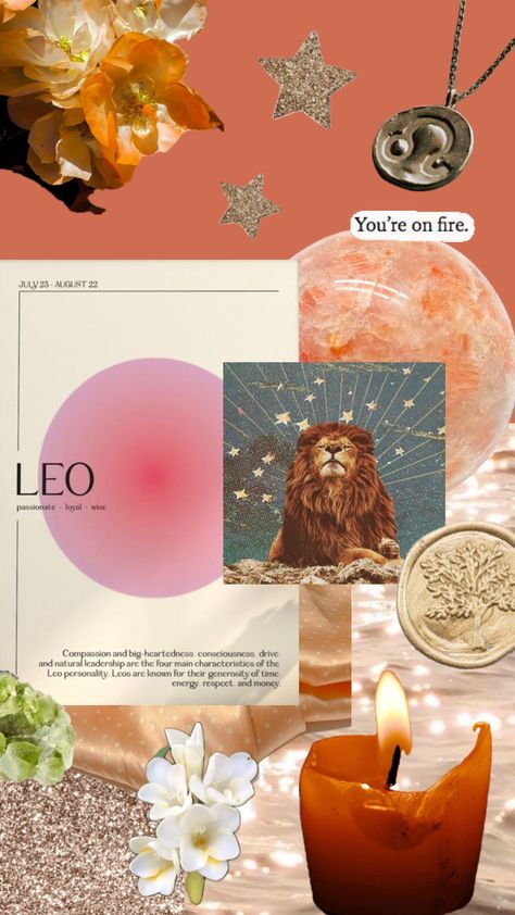 leo #leo #leoaesthetic #zodiac #moodboard #leowallpaper Leo Moodboard, Leo Midheaven, Circe Aesthetic, New Moon In Leo, Disney Movie Posters, E Aesthetic, Moon In Leo, Leo And Scorpio, Leo Lion