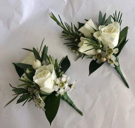 Small Rose Boutonniere, Simple Wedding Corsages For Mothers, Corsage For Mother Of The Bride, Mother Of The Bride Buttonhole, Spray Rose Buttonhole, Wedding Corsage For Men, Prom Mini Bouquet, Boutannaires Wedding, Mother Of The Bride Flowers Corsage