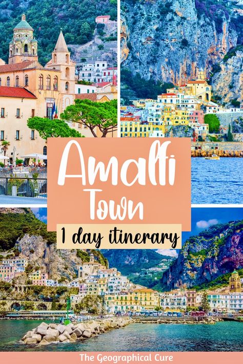 2 Days In Amalfi Coast, Amalfi Town Italy, Amalfi Coast Pictures, Amalfi Restaurants, Amalfi Itinerary, Almafi Italy, Amalfi Town, Things To Do In Amalfi, Almafi Coast Italy