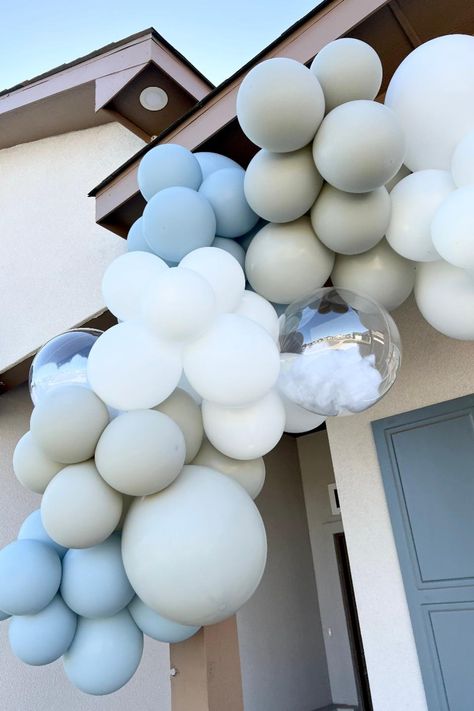 Cloud 9 Balloons, Cloud Balloons Decorations, Cloud 9 Balloon Garland, Cloud Nine Balloon Arch, On Cloud 9 Bridal Shower Theme Backdrop, On Cloud Nine Decor, On Cloud Nine Balloon Arch, Baby Shower Rain Theme, On Cloud Nine Bridal Shower Theme Decor