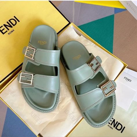 Fendi slides #dhgate #dedignerdupes Follow my shop @hkadavy on the @shop.LTK app to shop this post and get my exclusive app-only content! #liketkit @shop.ltk https://liketk.it/4aSSh Fendi Slides, Laura Ashley, Flip Flops, Fendi, Buckle, I Shop