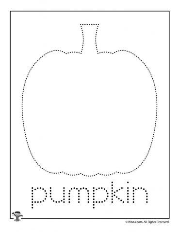 Pumpkin Trace Printable, Letter P Craft For Preschoolers, Pumpkin Tracing, P Is For Pumpkin, Fall Preschool Worksheets, Pumpkin Activities Preschool, Pumpkin Patch Craft, Letter P Crafts, Preschool Pumpkin