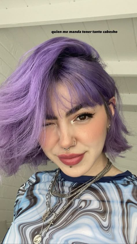 Color Block Hair, Light Purple Hair, Violet Hair, Lilac Hair, Colors Hair, Dyed Hair Inspiration, Lavender Hair, Pretty Hair Color, Dye Colors