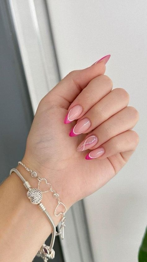 Magenta Nails, Hippie Nails, Romantic Nails, Subtle Nails, Simple Gel Nails, Blush Nails, Classy Acrylic Nails, Acrylic Nails Coffin Short, Classy Nails