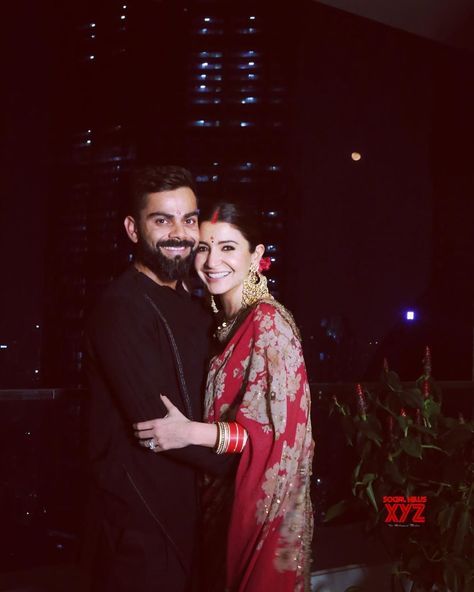 Poses For Karwachauth, Karvachauth Photoshoot, Anushka Sharma Virat Kohli, Anushka Sharma And Virat, Virat Kohli And Anushka, Virat And Anushka, Virat Kohli Instagram, Indian Wedding Couple Photography, Indian Wedding Couple