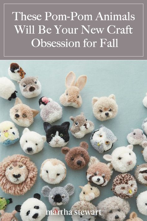 Pompon Diy, Pom Pom Animals, Fun Fall Crafts, Diy Pom Pom, Pom Pom Crafts, Fall Craft, Yarn Diy, Décor Diy, Red Panda