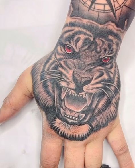 Hand Tattoos Lion, Loin Tattoos, Lion Hand Tattoo Men, Hand Tattoo Men, Shiva Images Hd, Lion Hand Tattoo, Leg Sleeve Tattoos, Shiva Images, Leg Tattoo Ideas