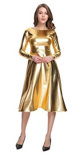 Wet Look Dress, Metallic Dresses, Designer Party Dresses, Shiny Dresses, Shiny Clothes, Wet Look, Metallic Dress, Leather Dresses, Costume Outfits