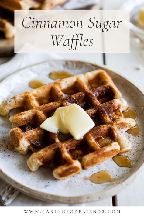 Cinnamon Sugar Waffles Eggo Cinnamon Toast Waffles Recipe, Hotel Waffle Recipe, Cinnamon Toast Waffles Recipe, Cinnamon Toast Waffles, Cinnamon Waffle Recipe, Waffle Recipe For Two, Cinnamon Sugar Waffles, Sugar Waffles Recipe, Crunchy Waffles