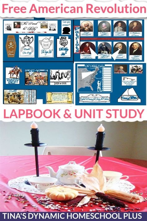 Amazing and Free American Revolution Lapbook for Multiple Ages American Flag Unit Study, American Revolution For Kids, American Revolution Projects, American Revolution Activities, Thirteen Colonies, 13 Colonies, American History Lessons, The British Empire, Boston Tea