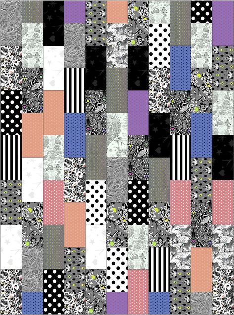 Subway Tile Quilt Pattern Free, Subway Tile Quilt, Pattern Subway Tile, Quilt Pattern Free, Beginner Quilting, Tula Pink Quilt, Quilt Techniques, Charity Quilts, Tiled Quilt