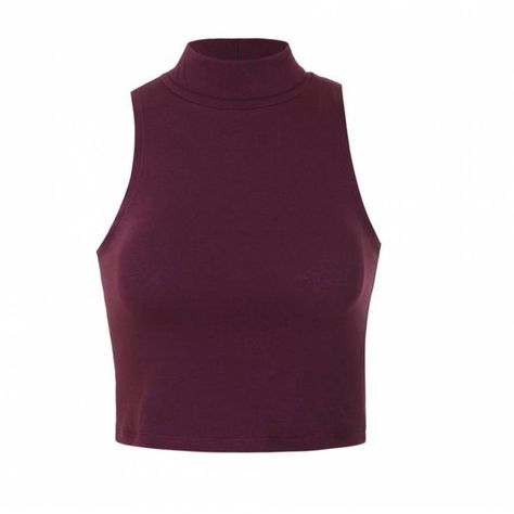 Ally Fashion Basic semi crop turtle neck ($7.37) ❤ liked on Polyvore Purple Turtleneck, Turtle Neck Sleeveless, Sleeveless Turtleneck Top, Crop Top Sleeveless, Cropped Turtleneck, Turtle Neck Crop Top, Purple Crop Top, Ally Fashion, Sleeveless Turtleneck