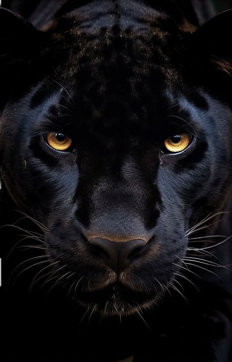 Black Jaguar Animal, Tiger Spirit Animal, Black Panther Cat, Big Cats Photography, Panther Cat, Magical Paintings, Jaguar Animal, Black Jaguar, Big Cats Art