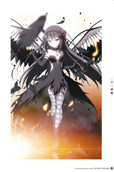 Homura Akemi Demon, Demon Homura, Akuma Homura, Devil Homura, Homura Madoka, Akemi Homura, Mahō Shōjo Madoka Magica, Homura Akemi, Accel World