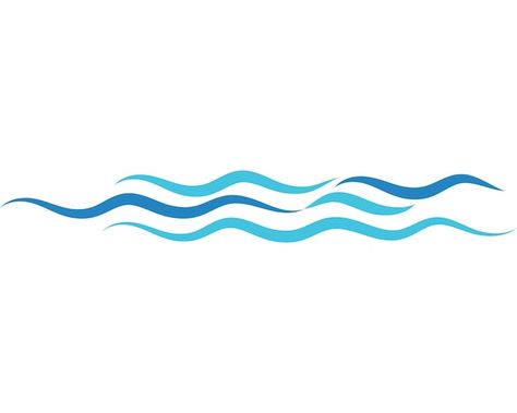 Water Vector, Wave Vector, Wave Illustration, Waves Vector, About Water, Illustration Graphic Design, Vector Illustration Design, Water Waves, Vector Design