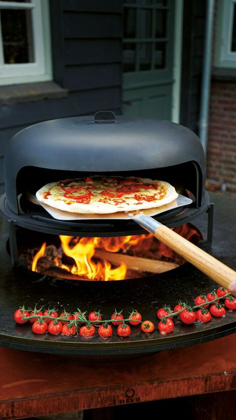 Pig Roaster, Barbecue Pizza, Camping Oven, Brick Bbq, Diy Pizza Oven, Outdoor Cooker, Four A Pizza, Outdoor Cooking Area, Small Oven