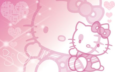 Hello Kitty Chrome Wallpaper, Pink Wallpaper For Tablet, Hello Kitty Backgrounds Desktop, Pink Pc Background, Hello Kitty Pc Wallpaper, Hello Kitty Bg, Pfps Pink, Hello Kitty Banner, Wallpapers Tablet