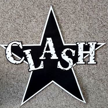 Clash Star Logo....K The Clash Logo, Sewn Patches, Logo K, Patch Ideas, Punk Clothing, Pin Art, Rock Metal, Star Logo, Punk Outfits