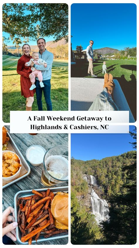 Escape to the Mountains :: Fall in Cashiers, NC — Living & Local Cashiers North Carolina, Fall Weekend Getaway, Highlands North Carolina, Cashiers Nc, Highlands Nc, North Carolina Mountains, Family Getaways, To The Mountains, Babymoon