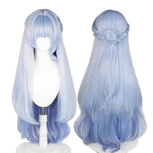 Gorgewg for HSR Robin Cosplay Wig Star Rail Long Blue Roleplay Costume Wigs Synthetic Hair Hsr Robin, Robin Cosplay, Wigs Synthetic, Costume Wigs, Cosplay Wig, Star Rail, Cosplay Wigs, Magical Girl, Synthetic Hair