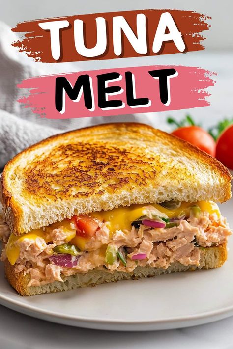 Tuna Fish Sandwich Recipe, Classic Tuna Melt, Fresh Tuna Recipes, Family Feast Recipes, Tuna Fish Sandwich, Superbowl Recipes, Cold Sandwich Recipes, Feast Recipes, Tuna Melt Recipe