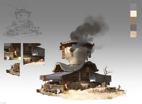 Props Concept, Blacksmith Shop, Building Concept, Landscape Concept, 3d Modelle, Fantasy City, Prop Design, Environment Design, Environment Concept Art